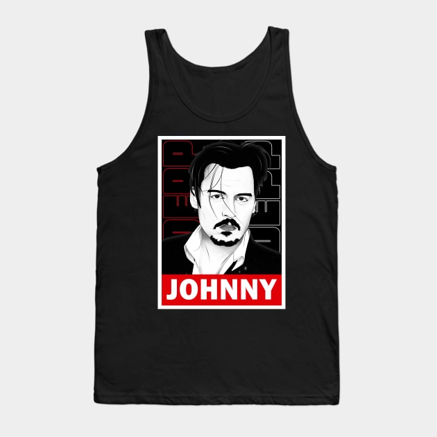 Johnny Depp Tank Top by ActiveNerd